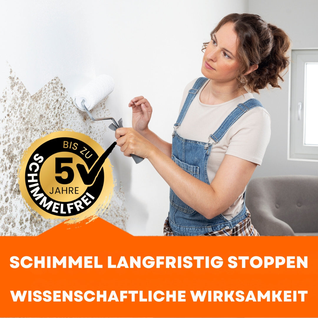 Schimmelfarbe 5.1 - Gebinde 4,5L für 18 m2